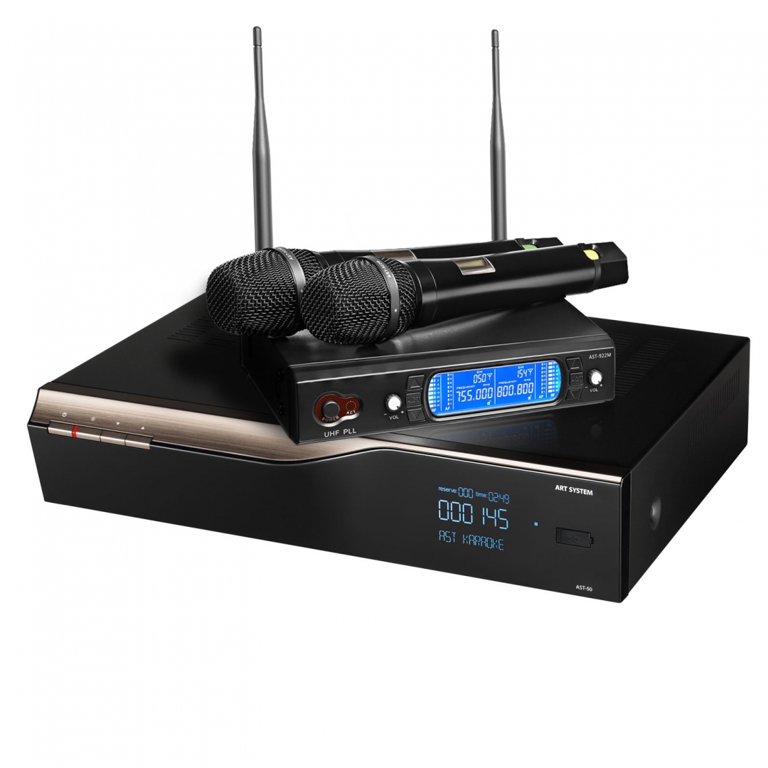 караоке-комплект AST-50 c микрофонами в Сочи
