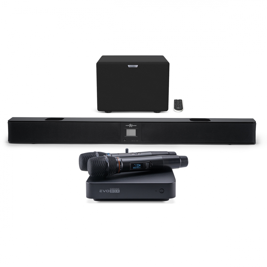 караоке-комплект EVOBOX Plus + EvoSound Bar (саундбар с караоке) в Сочи