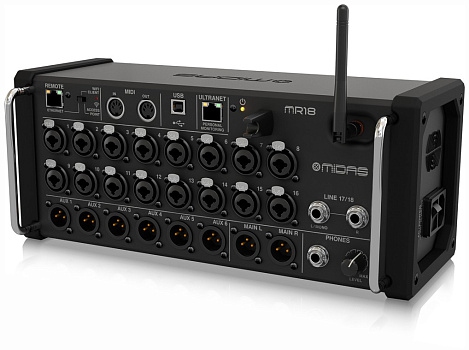 Midas MR18 цифровой микшер в Сочи