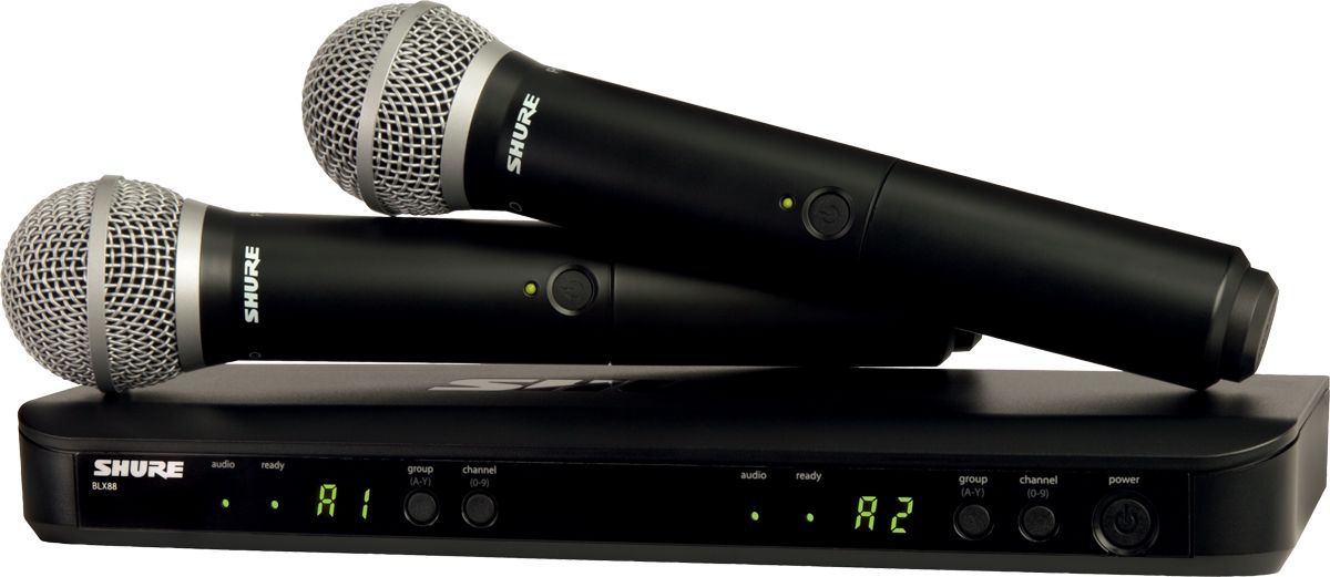 SHURE BLX288E/PG58 M17 вокальная радиосистема в Сочи