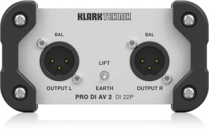 Klark Teknik DI 22P пассивный стерео директ-бокс в Сочи