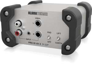 Klark Teknik DI 22P пассивный стерео директ-бокс в Сочи
