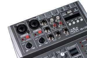 SVS Audiotechnik mixers AM-4 DSP Аналоговый микшерный пульт, 4-канала в Сочи